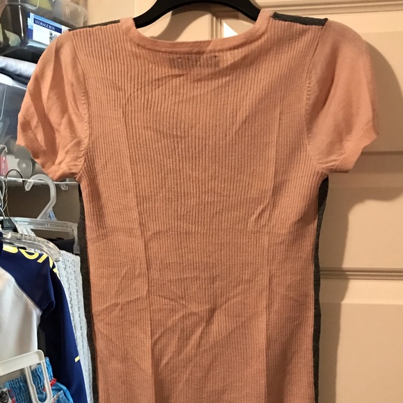 Thr Limited pink w/ gray dots short sleeve sweater - Picture 12 of 15